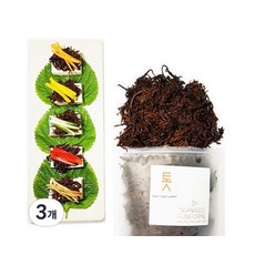 우진수산 대용량 염장 톳 2.5kg 3개, ONE COLOR