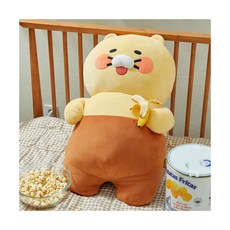 카카오 춘식이 배 빵빵 80cm 바디필로우 대형 인형