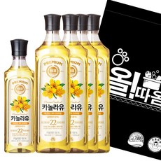 고급유 해표카놀라유+카놀라유, 4.1L, 1세트