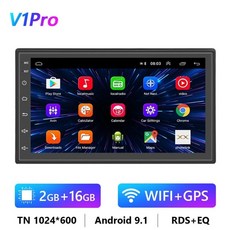 안드로이드올인원 안드로이드오토 Podofo 8+128g 2 din 자동차 라디오 gps, 2 16g 4코어