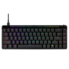 에이수스 ROG 팔치온 에이스 HFX 게이밍 유선키보드, 블랙 ABS, 텐키리스 키보드/마우스