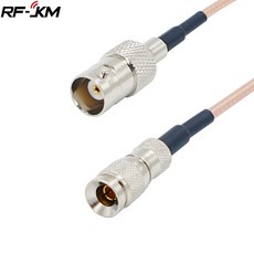 bnc 5c 1세트2개 블랙매직 하이퍼 데크 셔틀용 미니 BNCBNC 수 암 커넥터 케이블 DIN 1.0/2.3 RF RG179 HD SDI 75ohm, 4_100cm, 1개