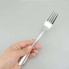 실버 커트레이 식기 스푼 나이프 포크 저녁 식사 서양 음식 레스토랑, 4. 1pcs fork, 1개