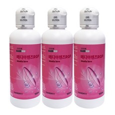 메디렌즈 RGP 150ml 하드렌즈/드림렌즈 다목적용액, 3개