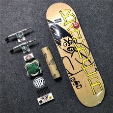 크루져보드 미국 수입 baker스케이트보드 발렌타인데이 전문 조립 independent지지대 spitfire륜 ATD, T20-ollie원목색 패키지2