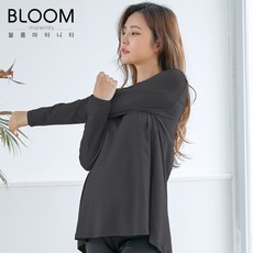 블룸마터니티 롱 슬리브 임부 요가상의(2개입)