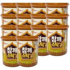 청우 참깨스틱 진, 220g, 10개