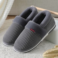 비에스피 남자겨울슬리퍼 면 남성 사이즈늘임 통굽 살다 보온 가정용 논슬립 미끄럼방지 털 커플 여성 스리퍼