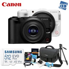 [캐논 정품] EOS R50V + 14-30 STM PZ KIT +512GB 패키지 / 브이로그 카메라 /ED, 01 캐논 R50 V(블랙)+14-30킷 패키지