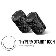오토바이 두카티 하이퍼모타드 950 698 표준 밸브 캡 세트 타이어, B-Black-Hypermotard, 1개