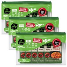 비비고 김치볶음, 3개, 400g