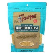 밥스레드밀 영양 효모가루 Bobs Red Mill Large FLAKE NUTRITIONAL YEAST 142g 6개