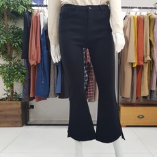 멜로디가든 기모 스판 부츠컷 팬츠 (M0WBP07 블랙)