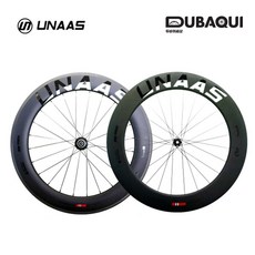 UNAAS TEAM 60/80mm [림/클린처+튜블리스] 카본 휠셋, 디스크, 클린처+튜블리스, 스램XDR
