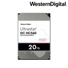 WD DC HC560 20TB SATA3 WUH722020ALE6L4 헬륨 무상5년보증/기업용/공식총판점 - 20tb