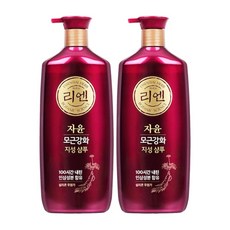 리엔 자윤 대용량 지성샴푸 샴푸, 950ml, 2개