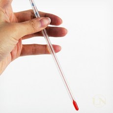 엘엔픽 유리막대 온도계 실외온도계, 1개
