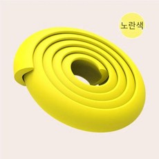 안전 책상 테이블 엣지 가드 스트립 무드 분위기 보호 범퍼 앵글, 4.yellow1, 1개