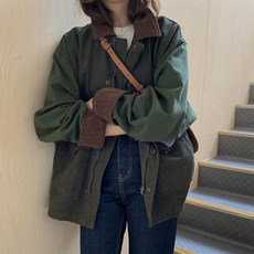여성 캐주얼 코듀로이 아우터 데일리 골덴자켓 XLY