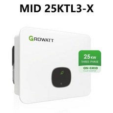 Growatt MID 15-25KTL3-X 15KW 순수 사인파 3 상 인버터 그리드 태양광 2 Mppt 트래커 포함, [05] MID 25KTL3-X, 05 MID 25KTL3-X