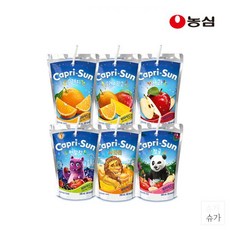 농심 카프리썬 200ML X 10팩 골라담기 오렌지 사과 사파리 주스 음료, 카프리썬사파리 200ML X 10팩, 10개