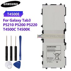 원래 배터리 EB-BT800FBE 삼성 갤럭시 탭 S 10.5 SM-T805 SM-T807 탭 프로 SM-P600 탭 3 P5220 탭 4 T531 N, 04 For P5210 P5200_01 CHINA