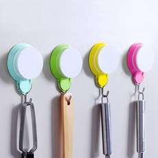 2288 커튼봉 욕실용품 후크 정리 수납 기념품 주방 단체선물 흡착식 수납용품 샤워커튼rmtpbus 361bxb 소품걸이 욕실 사은품, 베이직-옐로우