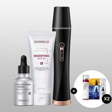 동국제약 센텔리안24 마데카 프라임 인피니티 1개 부스팅 샷젤 150ml 크림미스트 120ml 샤쉐 4종 키트 2개, 기기+부스팅샷젤+히알루론산앰플+사은품[C05]