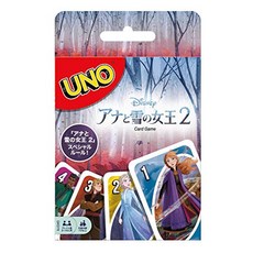 MATTEL 우노 겨울 왕국 2 UNO FROZEN2 【스페셜 룰 카드 포스 오브 네이처 포함】GKD76