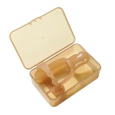 손가락빨기방지 손빨기방지 손빠는아기 손톱물어뜯기방지 실리콘 엄지 손가락 빠는 중지 Teether 팔찌 아기 젖니 젖꼭지 물린 방지 장난감 유아 씹는 QX2D, [01] N with box, 1개