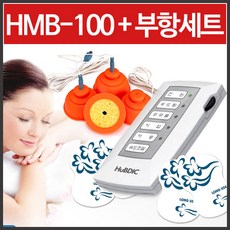 D 휴비딕 드림파워 플러스 HMB-100 저주파 마사기기+부항 부모님선물세트 저주파치료기아님 지압 안마