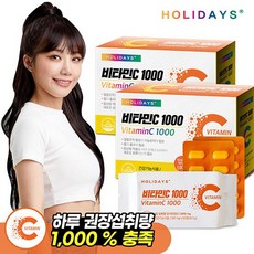 홀리데이즈 비타민C 1000 2박스 360정, 90정, 2개