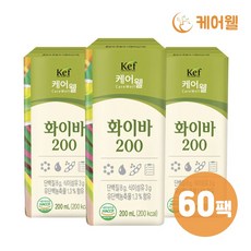 케어웰 화이바 200 (200ml x 60팩)