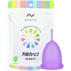 Nopra Cup 노프라 컵 월경 컵 멀티 타입 경혈 컵 생리 컵 menstrual cup (N8 M 사이즈) Nopra Cup ノプラカップ 月経カップ マルチタイプ 経血カップ 生, 1개