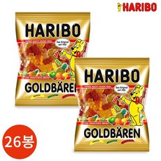 하리보젤리 골드베렌 100g x 26봉, 없음, 상세설명 참조