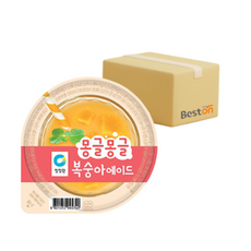청정원 몽글몽글복숭아에이드 100ml 50개입, 6개
