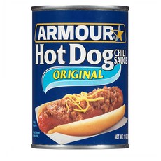 Armour Star 아머 스타 핫도그 칠리 소스 통조림 14oz(397g) 12팩, 397g, 12개