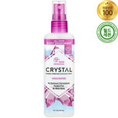 크리스탈 미네랄 인리치드 데오드란트 롤 온 언센티드 무향 118ml Mineral-Enriched Deodorant Roll-On Unscented