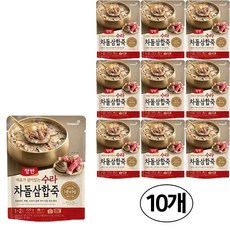 양반 수라 차돌삼합죽, 420g, 10개