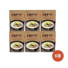 피코크 [피코크]한우 사골곰탕 500g 6봉, 기타, 기타