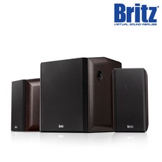 브리츠 BR-340FC 북쉘프 Hi-Fi 사운드 2.1채널 우퍼 스피커