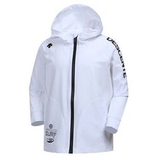 데상트 주니어 WATER 퍼포먼스 집업형 래쉬가드 S822JEKT50-WHT0
