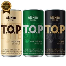 맥심 티오피 200mlx30캔 라떼/블랙/스위트 아메리카노, 티오피캔 200mlx30개, 스위트 아메리카노, 0.2l