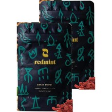 RedMint 허벌 티 Mastery - 브레인 부스트(10 pack) Herbal Tea Mastery - Brain Boost(10pack), 2개, 50g