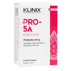  클리닉스 KLINIX Pro-5A 프로파이브A pro5a 고양이 액상 유산균 15ml, 일반배송 
