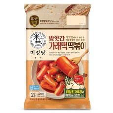 맛찬들 홈플러스씨제이 미정당가래떡떡볶이2인분 400G, 2인분