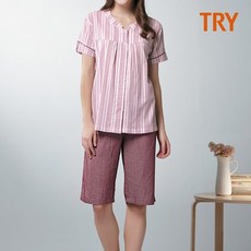 트라이여성반팔새모시