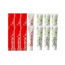 동국제약 덴트릭스 잇몸플러스 치약 160g*3개 +허브테라피 치약 130g*3개 잇몸치약 잇몸케어 구취제거 잇몸약 에티즘함유 잇몸케어 프로젝트 마일드한 상쾌함, 2세트