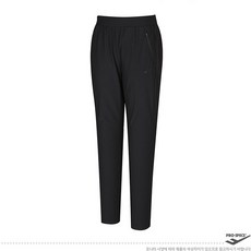 프로스펙스 여성 슬림핏 26 28 30 사이즈 이월 50% 일상생활 운동시 입기 좋은 트리코트 냉감 고신축 스판 봄 여름 트레이닝 바지 PW3WN22S142 블랙