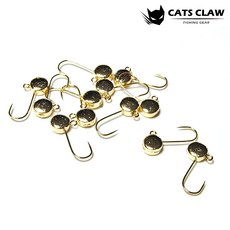 캣츠크로우 310 마이크로 아징지그헤드 무미늘, 1/64oz, SILVER, 1개